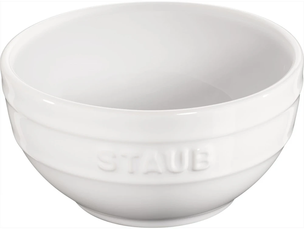 STAUB PATIEKAVIMAS Apvalus dubuo 12 cm, baltas