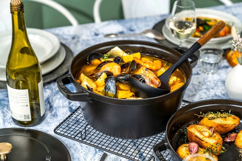 Staub La Cocotte apvalus ketaus troškinimo indas