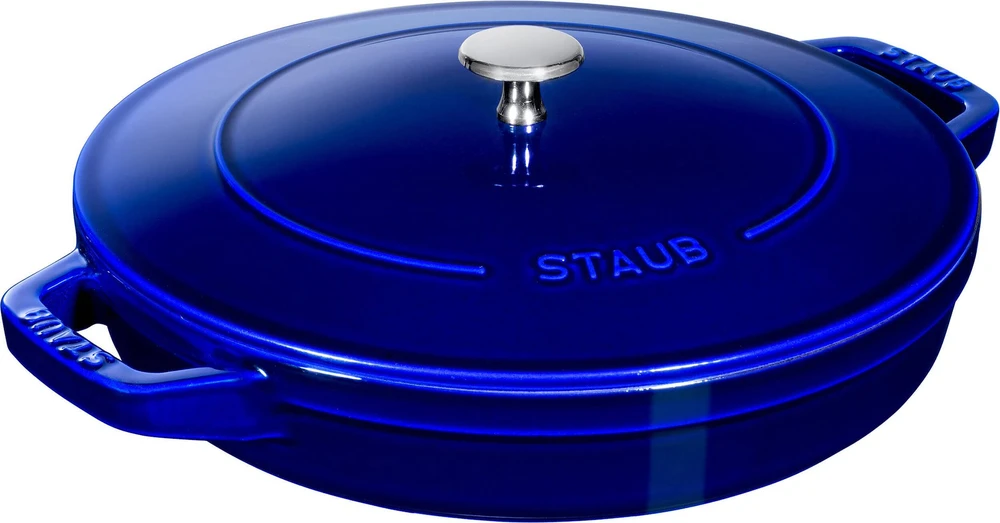 STAUB Rinkinys 3 naczyń + pokrywka 24 cm mėlyna