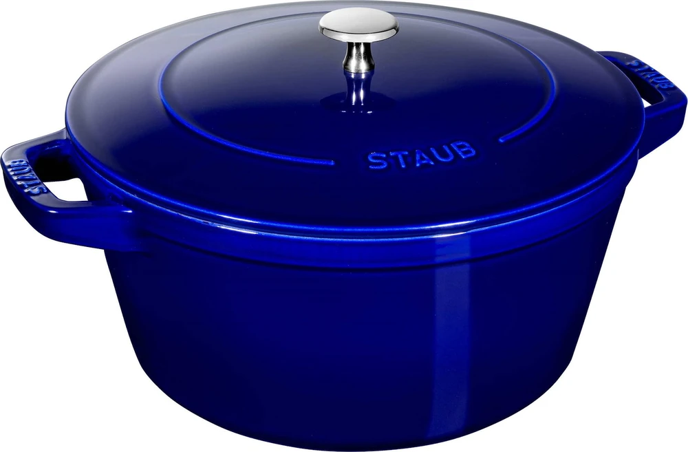 STAUB Rinkinys 3 naczyń + pokrywka 24 cm mėlyna