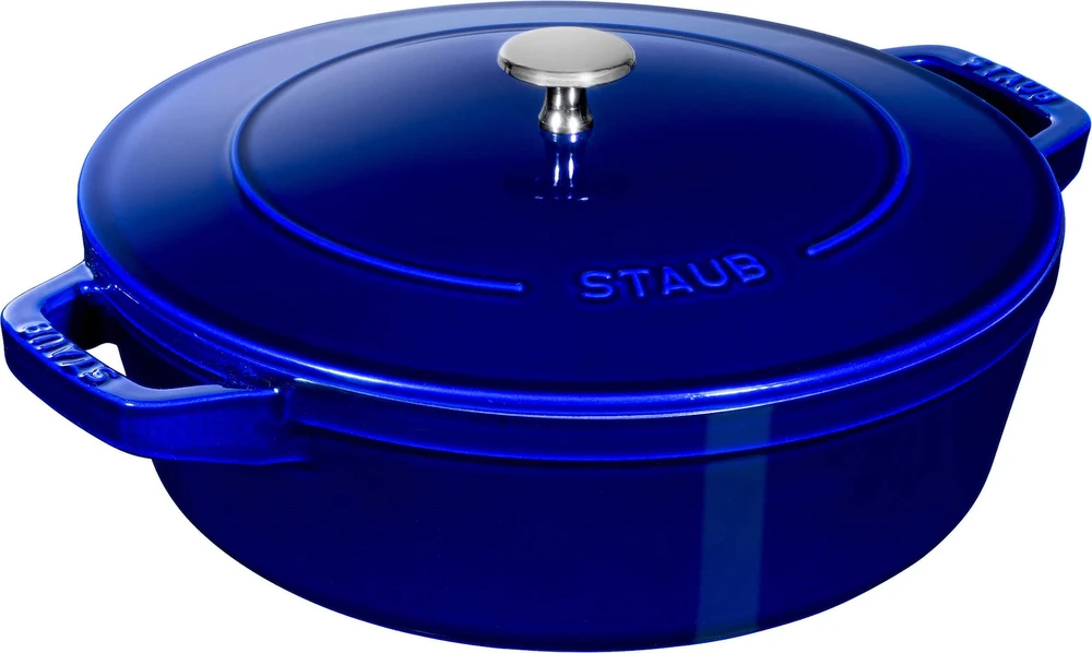 STAUB Rinkinys 3 naczyń + pokrywka 24 cm mėlyna