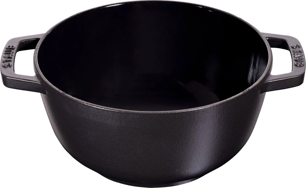 STAUB Rinkinys do fondue 16 cm, juoda