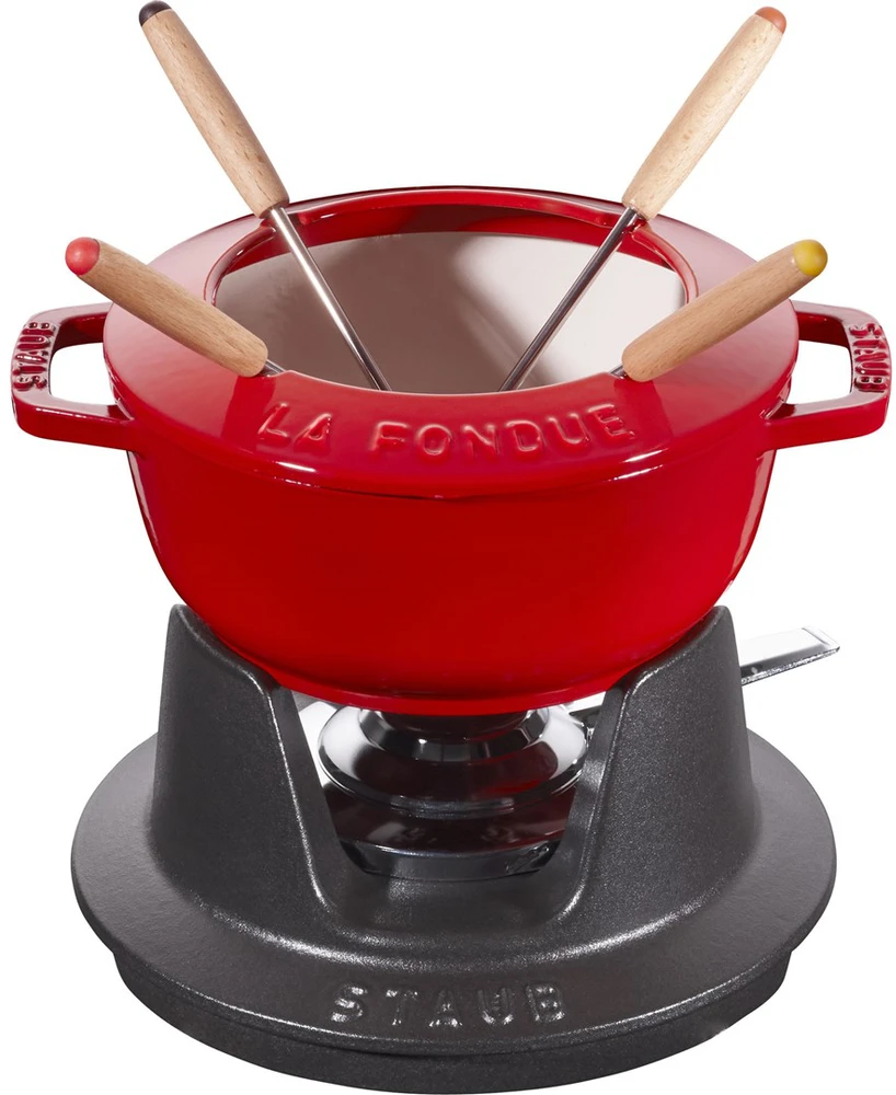 STAUB Rinkinys do fondue 16 cm, raudona