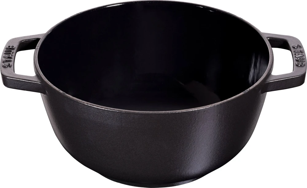 STAUB Rinkinys do fondue 18 cm, juoda