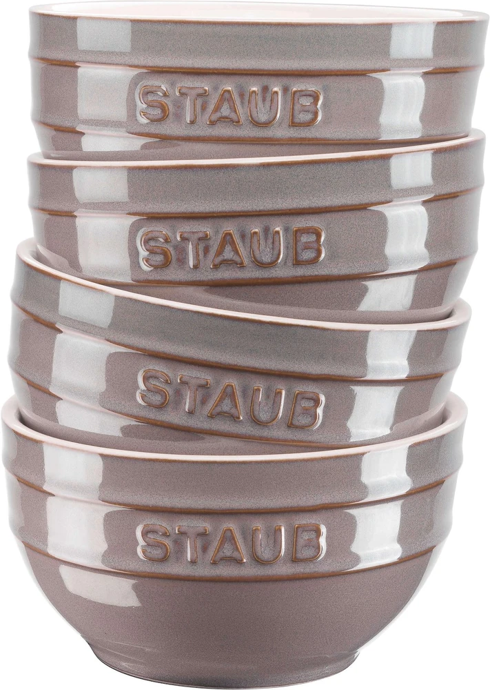 STAUB APVALUS DUBULAS 40508-152-0 12 CM - 4 VIENŲ RINKINYS