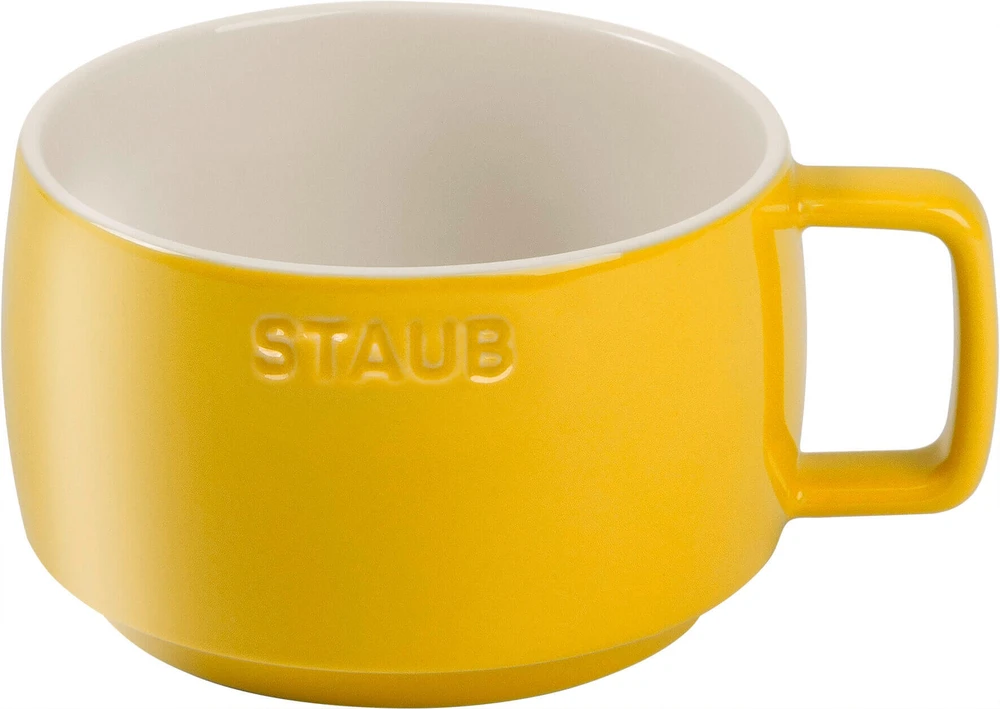 STAUB serviravimo keraminis puodelis - geltonas, 500 ml