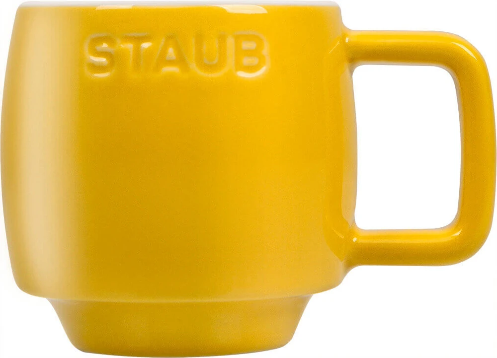 STAUB serviravimo keraminis puodelis - geltonas, 100 ml