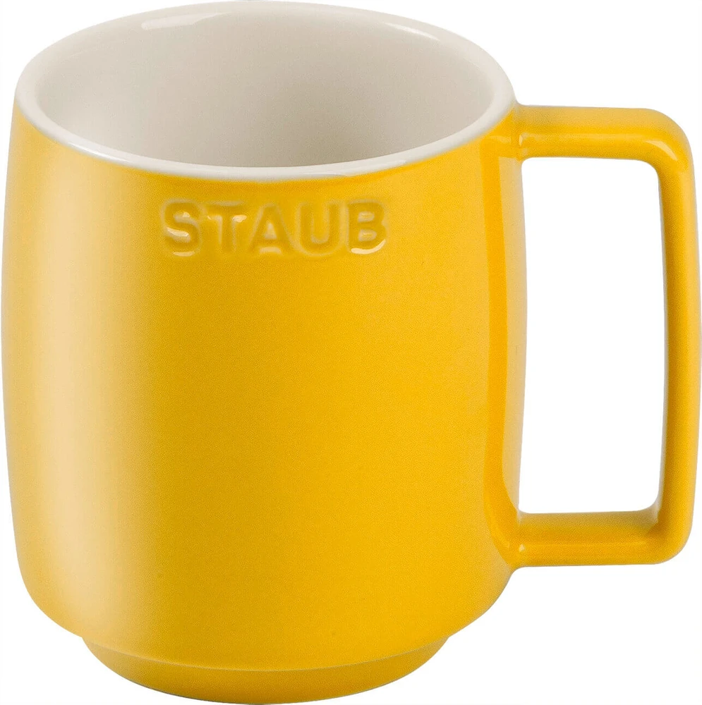 STAUB Serviravimo keraminis puodelis - geltonas, 350 ml