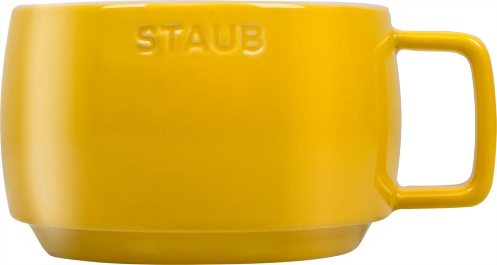 STAUB serviravimo keraminis puodelis - geltonas, 500 ml