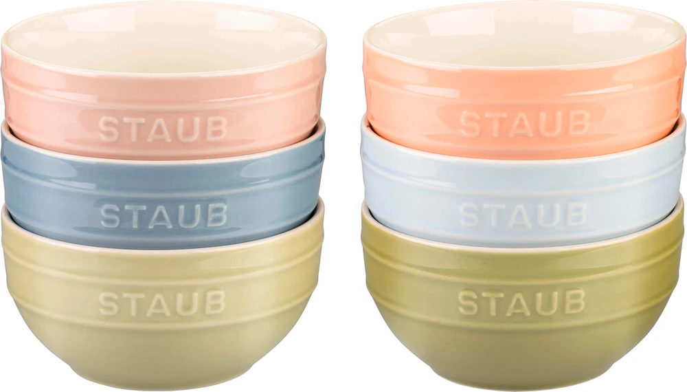 Staub ST2 6 dubenėlių rinkinys, 14 cm, įvairiaspalvis