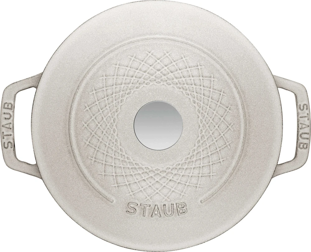 STAUB SPECIAL COCOTTE apvalus ketaus puodas 2,3 l, triufelių formos