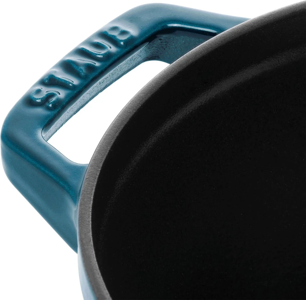 STAUB SPECIAL COCOTTE Puodas żeliwny apvalus 4 ltr, jūros spalvos