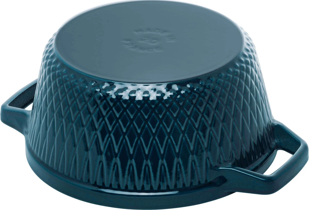 STAUB SPECIAL COCOTTE Puodas żeliwny apvalus 4 ltr, jūros spalvos