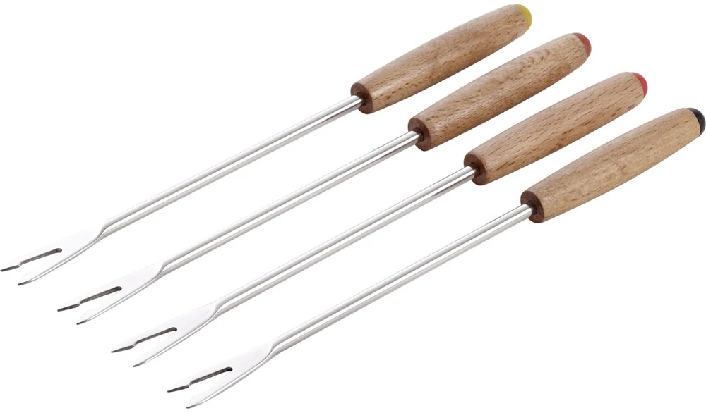STAUB trumpos fondiu šakutės