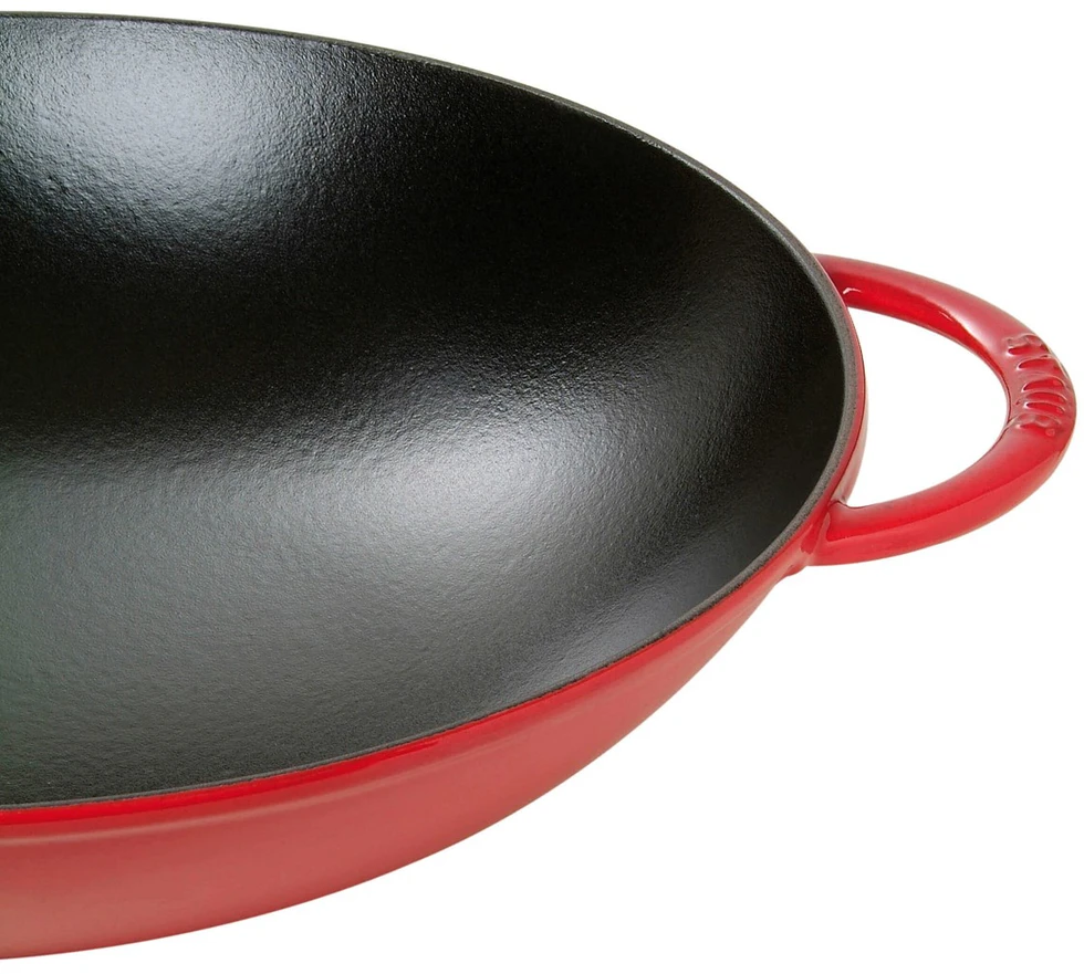 STAUB wok keptuvė emaliuota 37cm