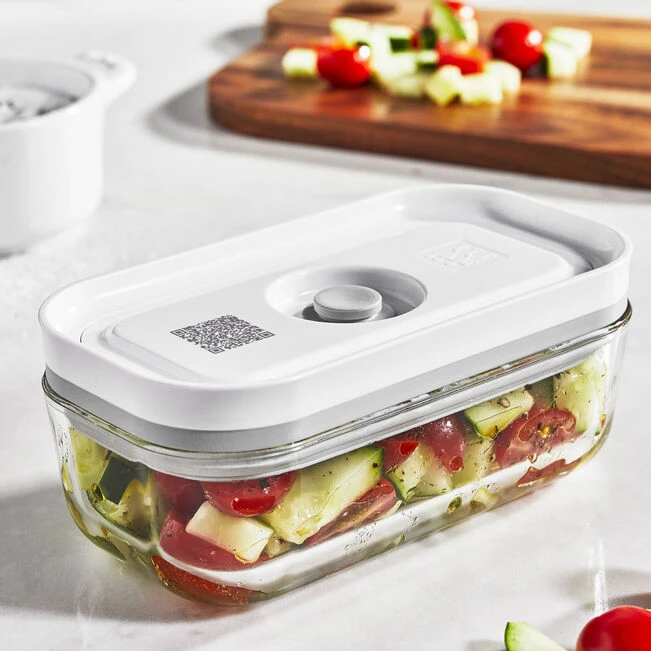 Stiklinis vakuuminis indas ZWILLING Fresh & Save, dydis: S, 0.35 l