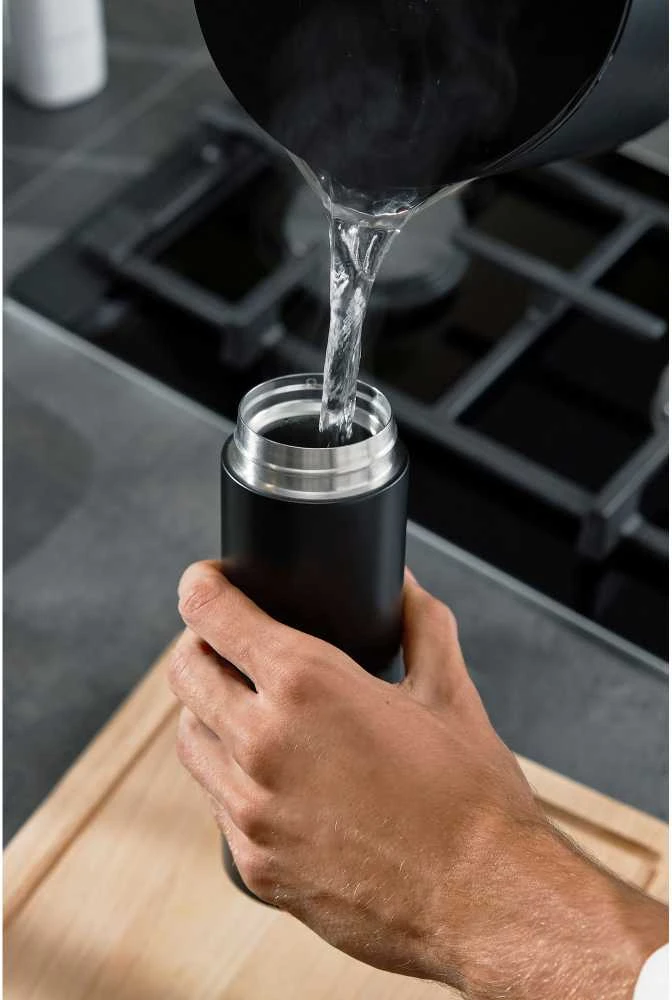 ZWILLING termo puodelis 450 ML, Juodos spalvos