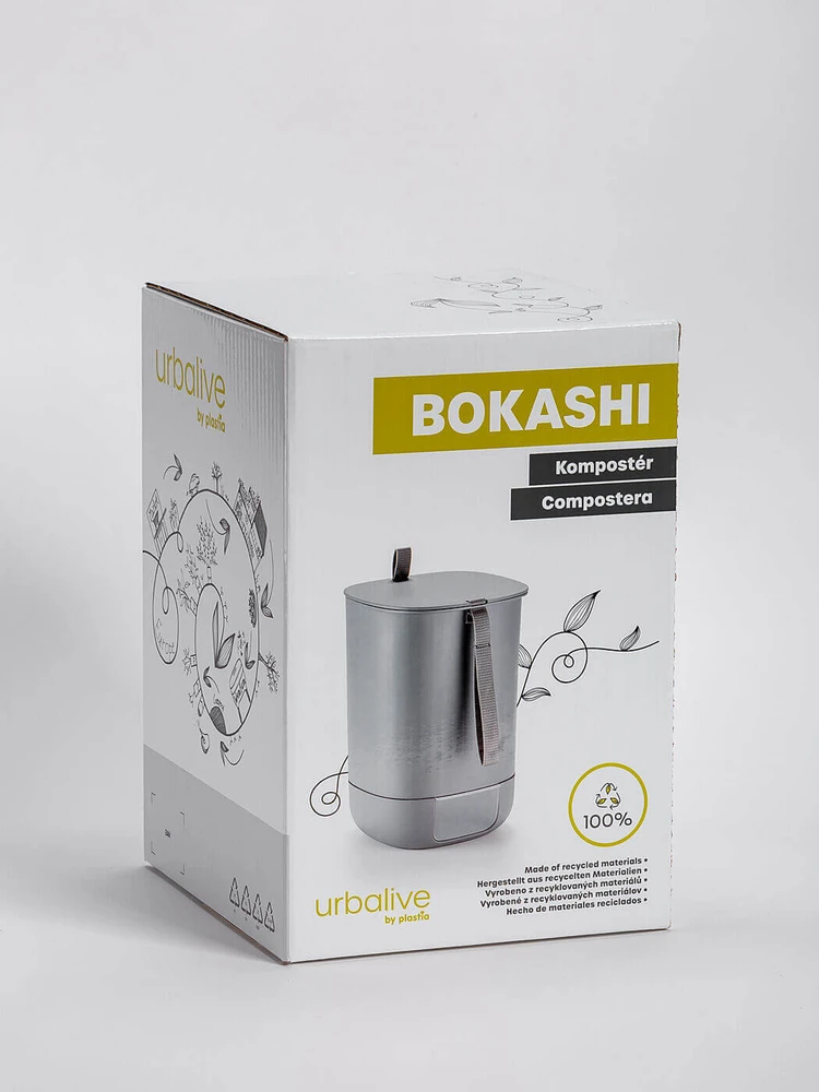 URBALIVE Bokashi Composter Pilka