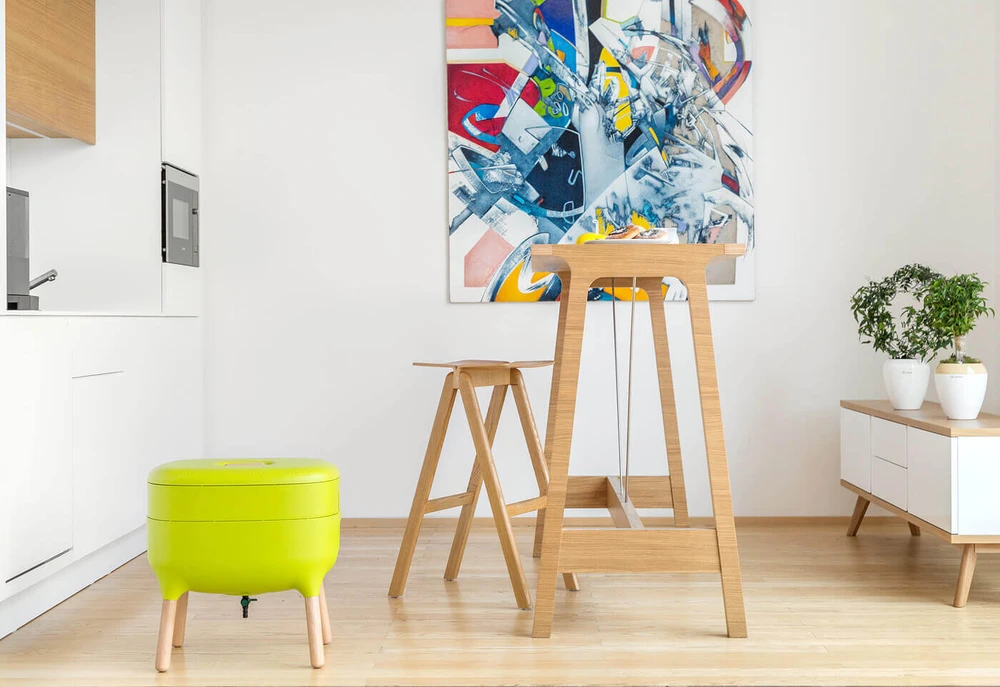 URBALIVE namų kompostinė 50 x 38 cm, žalia