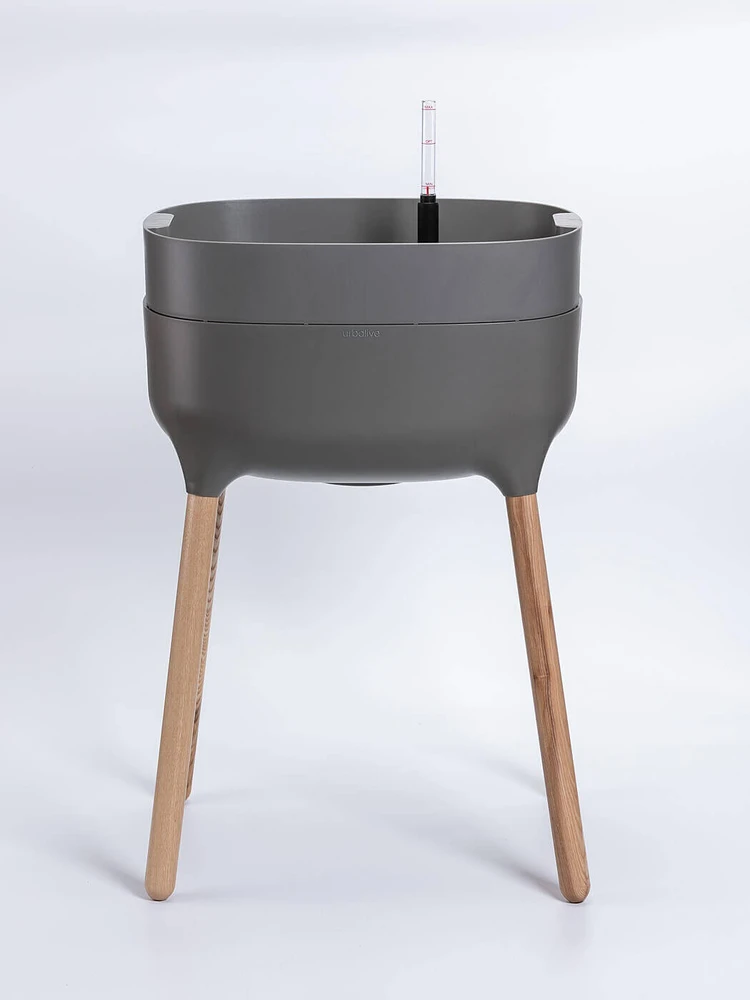 URBALIVE namų gėlių stovas 77 x 50 x 38 cm, pilkas