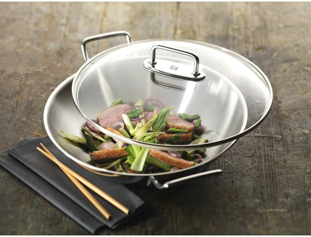Nerūdijančio plieno Wok keptuvė ZWILLING Plus 40992-332-0