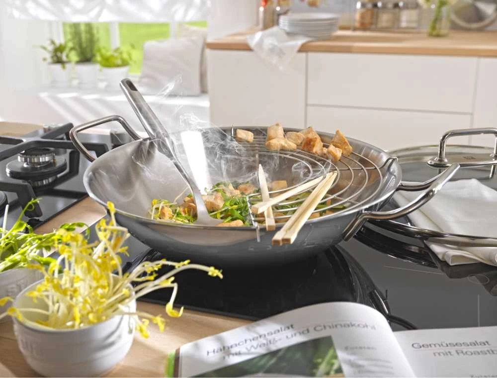 Nerūdijančio plieno Wok keptuvė ZWILLING Plus 40992-332-0