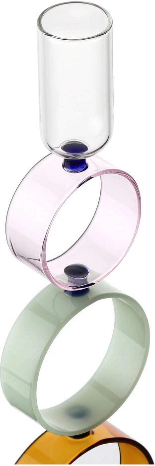 Home Styling Collection Žvakidė RITUALI DOMESTICI CERCHIADO 8 x 34,5 cm
