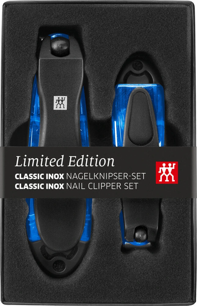 ZWILLING CLASSIC INOX Rinkinys 2 nagų kirpimo mašinėlės mėlyna