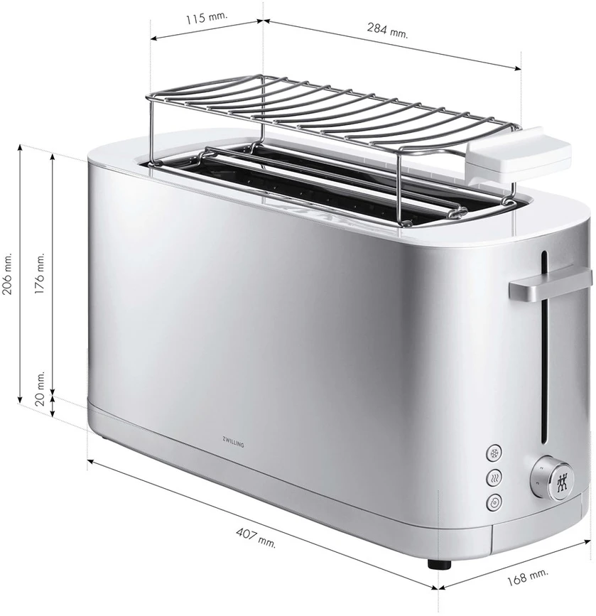 Skrudintuvas ZWILLING 53009-000-0 Enfinigy, sidabrinis