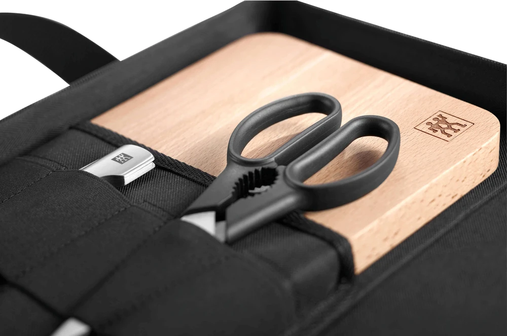 ZWILLING FOUR STAR 3 peilių rinkinys kelioniniame krepšyje
