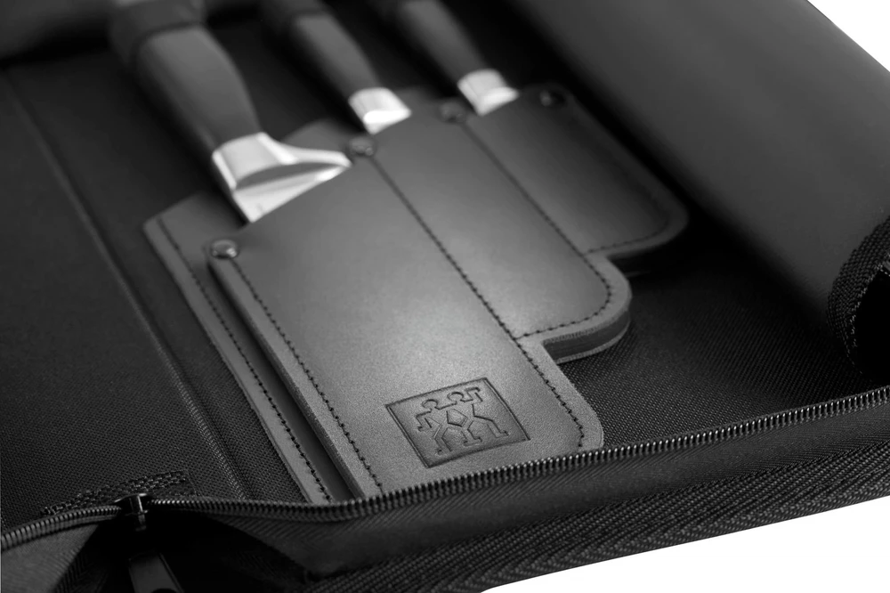 ZWILLING FOUR STAR 3 peilių rinkinys kelioniniame krepšyje