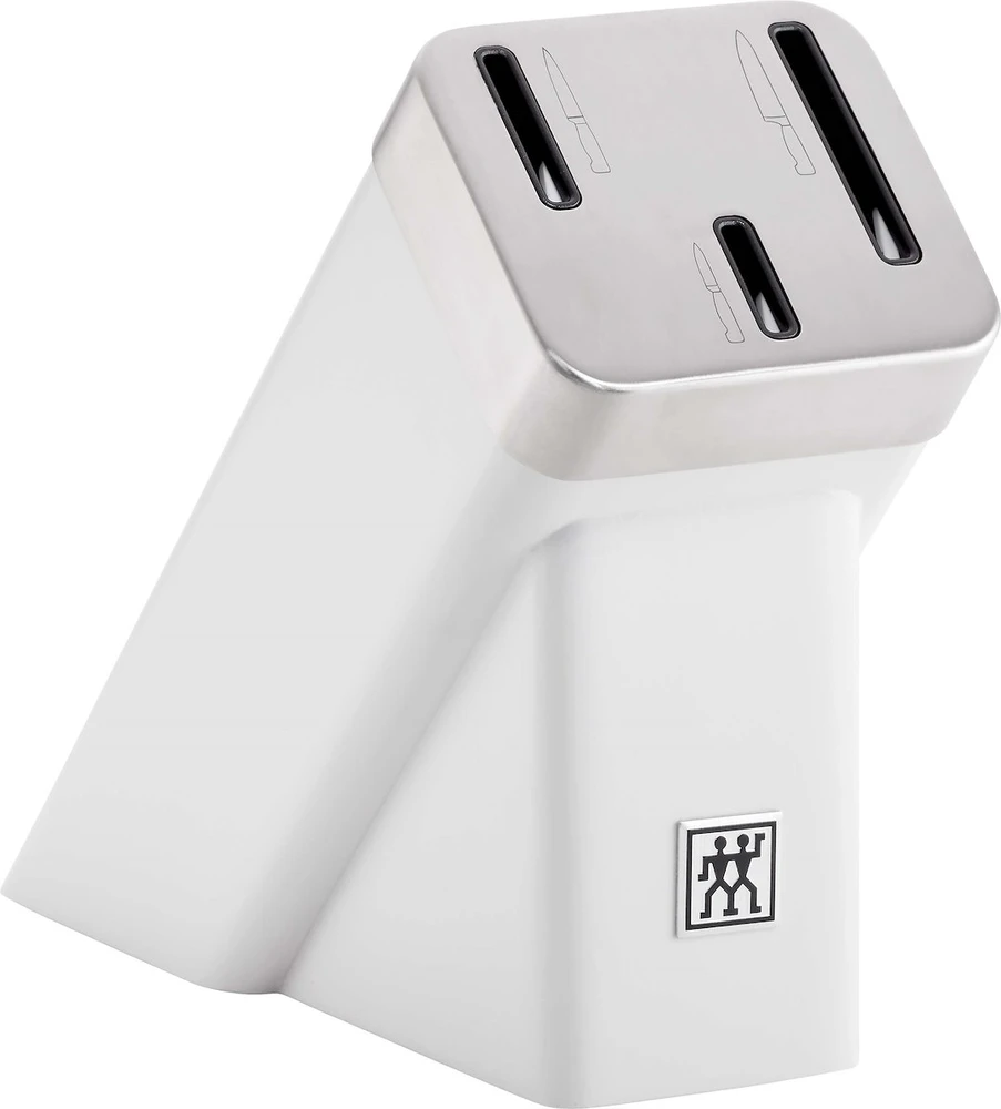 ZWILLING FOUR STAR 3 peilių rinkinys savaime galandančiame bloke, baltas