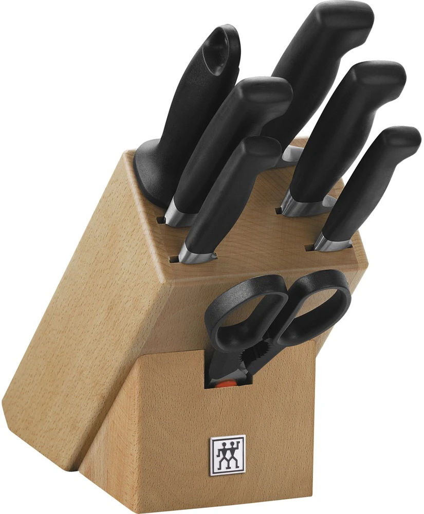 ZWILLING FOUR STAR 5 peilių rinkinys bloke
