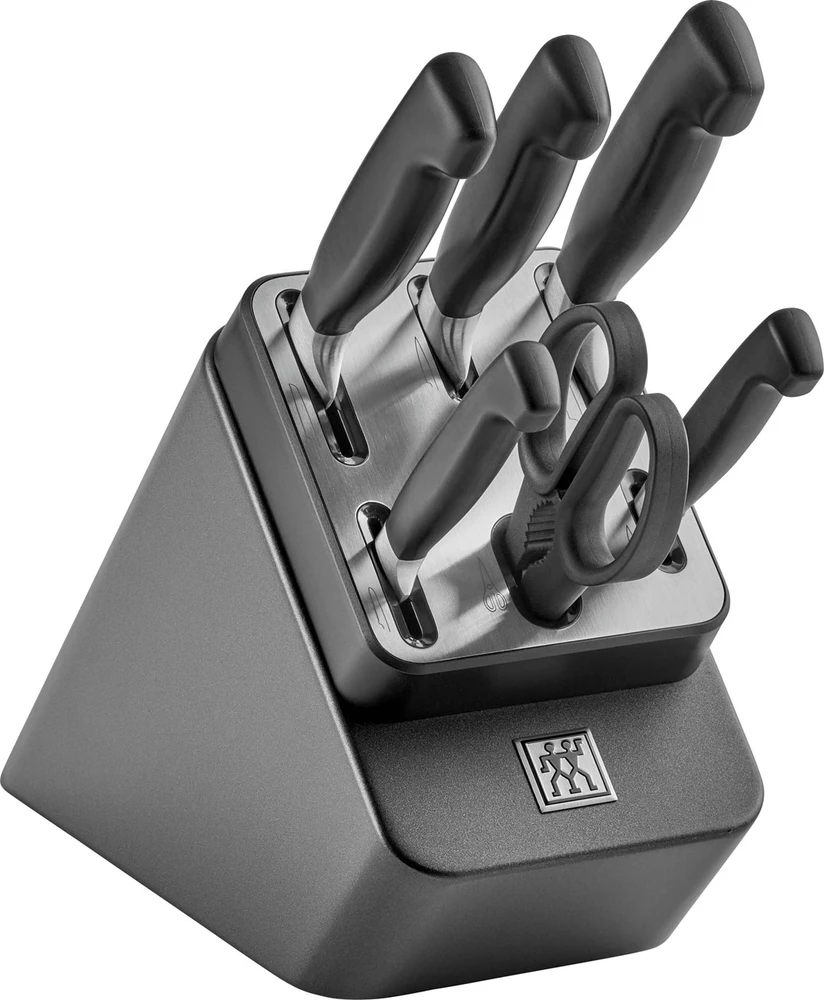 ZWILLING FOUR STAR 5 peilių rinkinys savaime galandimo bloke 2.0
