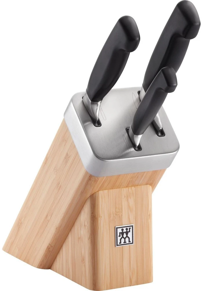 „Zwilling“ 3 peilių rinkinys savaime galandančiame bloke