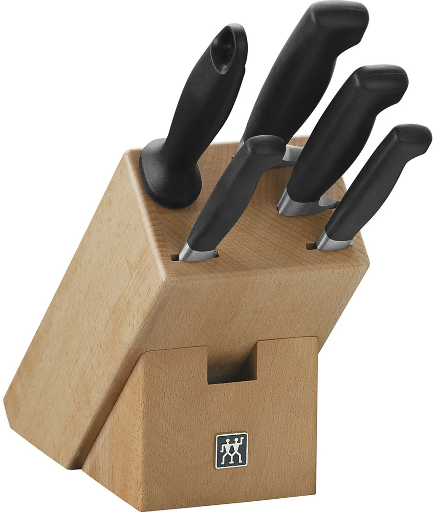 ZWILLING FOUR STAR 4 peilių rinkinys bloke
