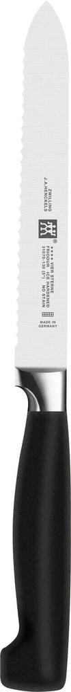 ZWILLING FOUR STAR 7 dalių tamsaus uosinio peilių rinkinys su KIS technologija