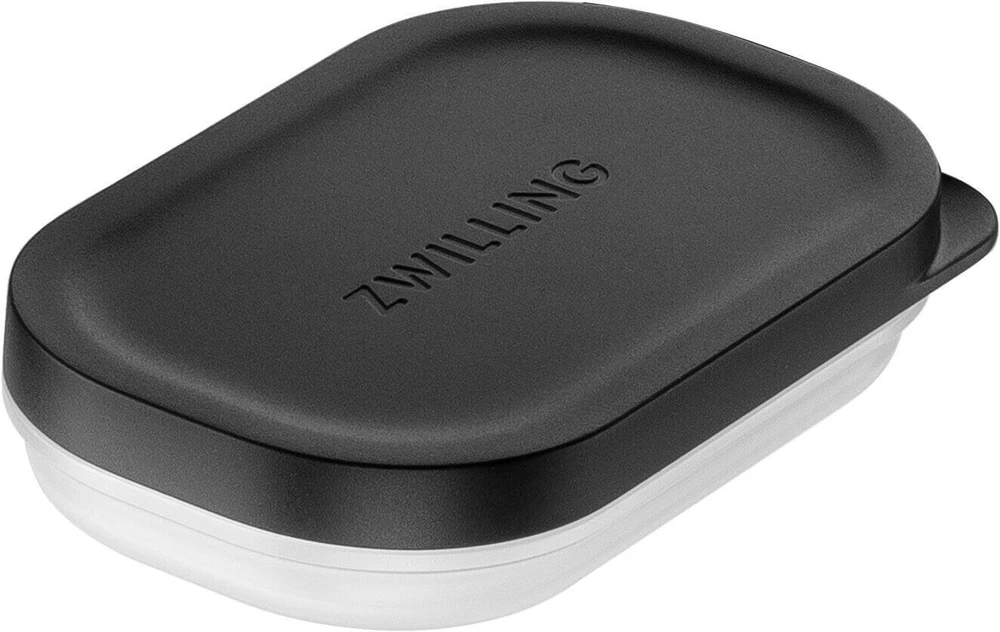 ZWILLING Fresh & Save vakuuminės pietų dėžutės, juodos matinės spalvos, 2 vnt.