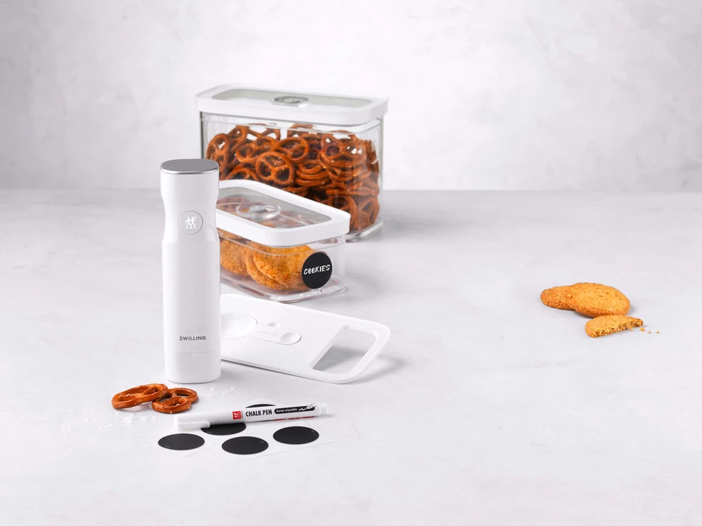 ZWILLING FRESH & SAVE CUBE Pradedančiųjų rinkinys plastikowy M - pilka