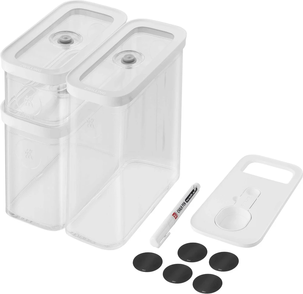Plastikinių indelių rinkinys m zwilling fresh & save kubas 1026082