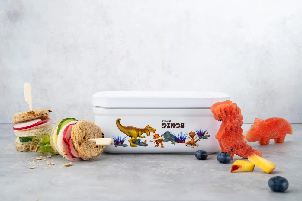ZWILLING FRESH & SAVE Priešpiečių dėžutė plastikowy dinos 0.85 ltr