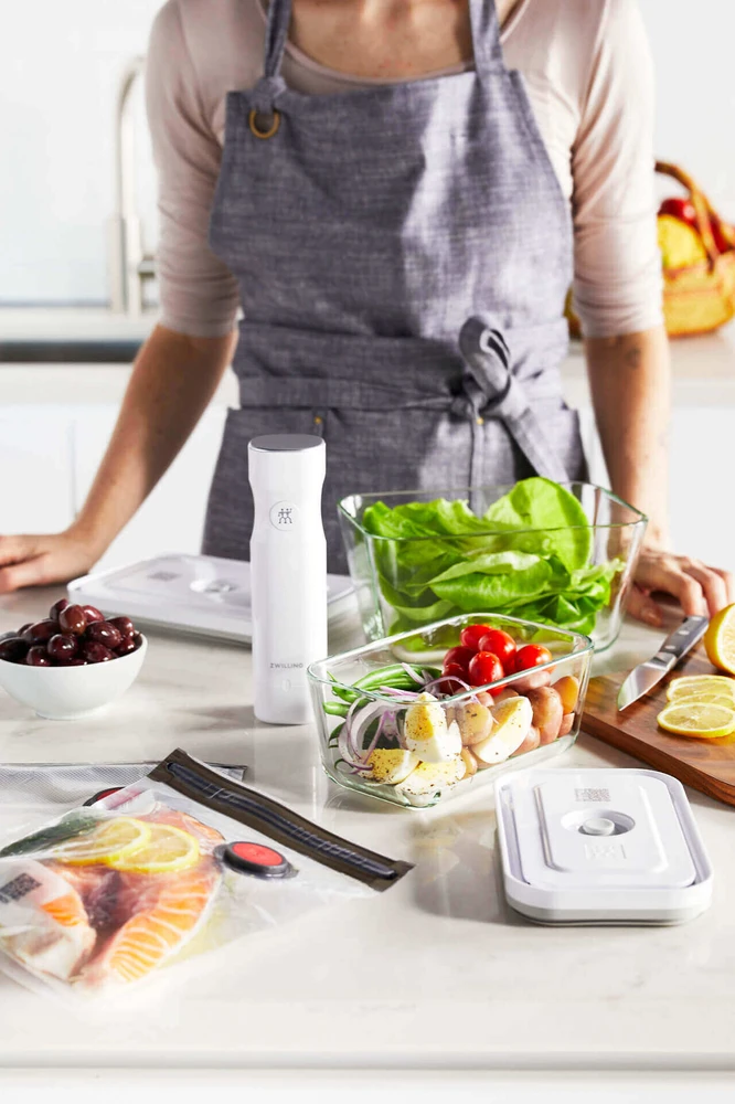 Vakuumavimo rinkinys ZWILLING Fresh & Save 7 dalių, Stiklas, M/L