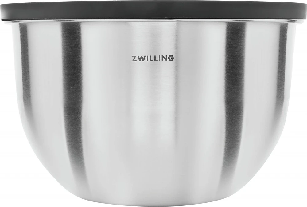 ZWILLING FRESH & SAVE Rinkinys 2 stalowych misek su dangteliu - sidabrinė