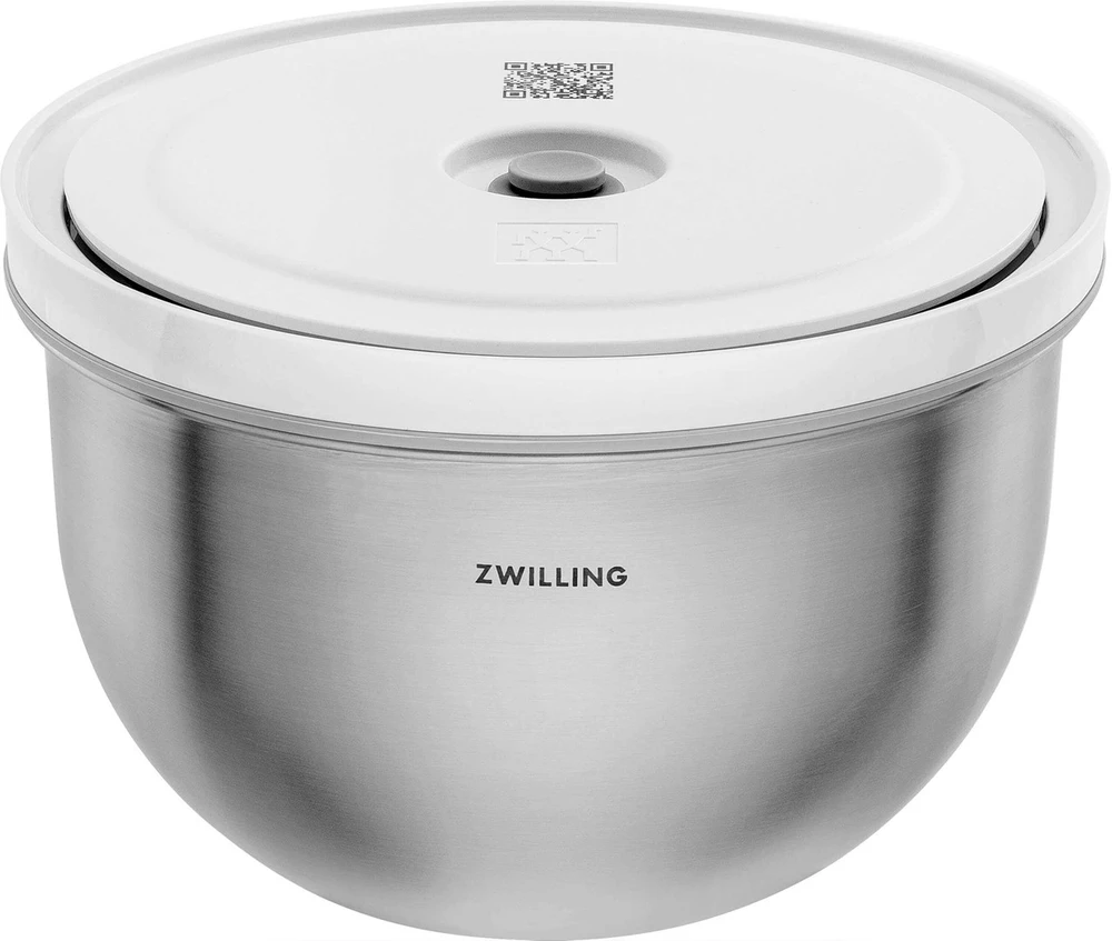 ZWILLING FRESH & SAVE Stalowa miska su dangteliu 1.75 ltr, sidabrinė