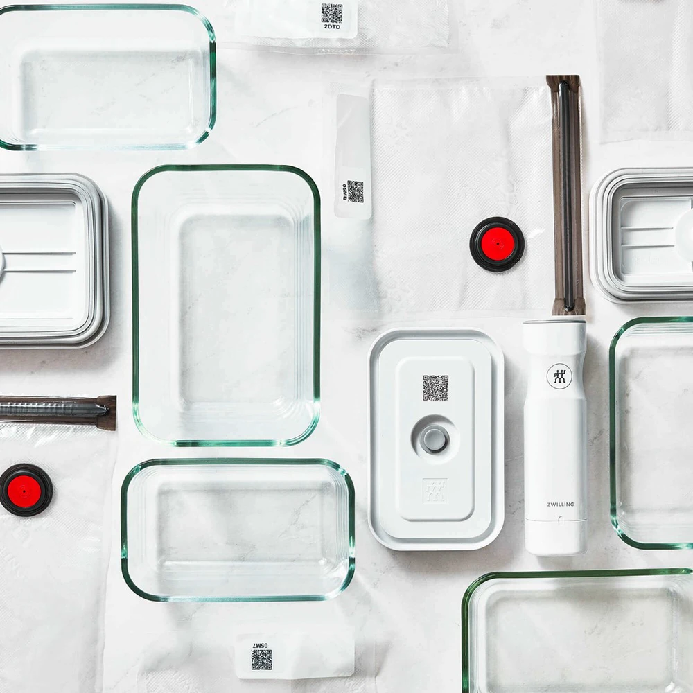 Stiklinis vakuuminis indas ZWILLING Fresh & Save, dydis: L, 2.00 l