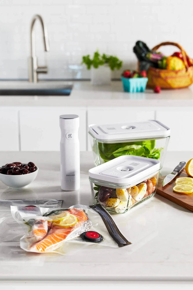 Stiklinis vakuuminis indas ZWILLING Fresh & Save, dydis: L, 2.00 l
