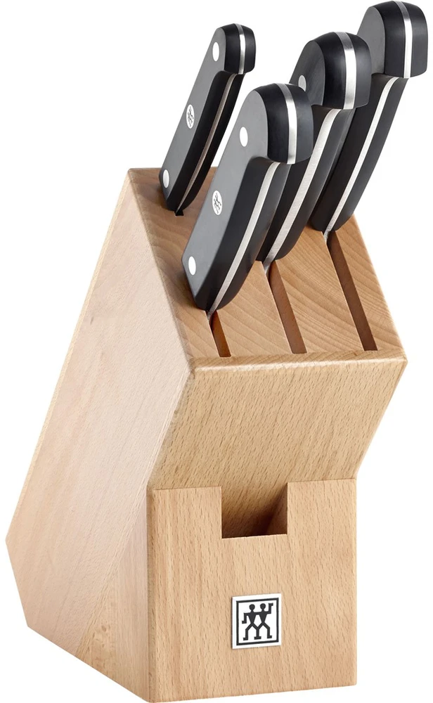 Zwilling 4 peilių rinkinys bloke iš Willing Gourmet