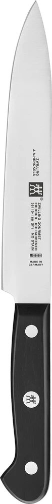 Peilių rinkinys su savaime galandančiu stovu Zwilling Gourmet, 7 dalių, 5 peiliai + žirklės, antracito spalvos, 1027276