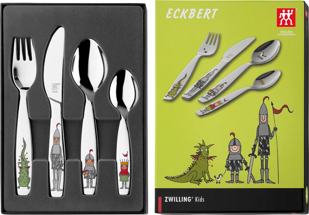 Zwilling ZWILLING Ritter Eckbert Children's flatware set, 4-pcs
