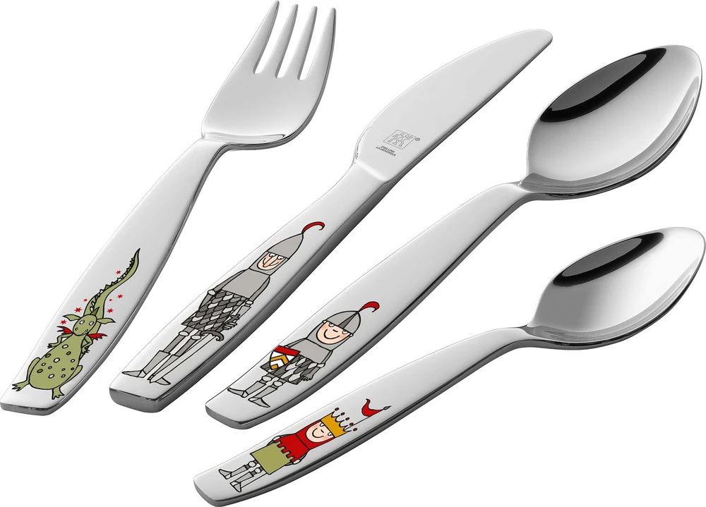 Zwilling ZWILLING Ritter Eckbert Children's flatware set, 4-pcs